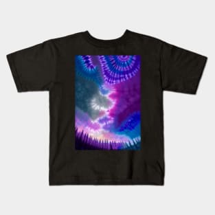 Tie-dye Sky Kids T-Shirt